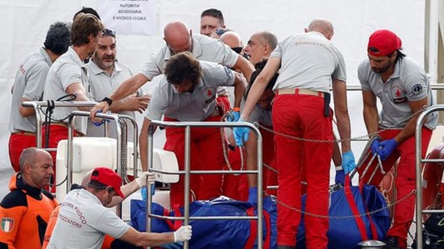 Last Body From Sunken Superyacht Has Been Found Off Sicily Italian Coast Guard Says World 7186