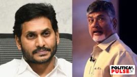 YSRCP chief YS Jagan Mohan Reddy and Andhra Pradesh Chief Minister N Chandrababu Naidu. (File Photos)