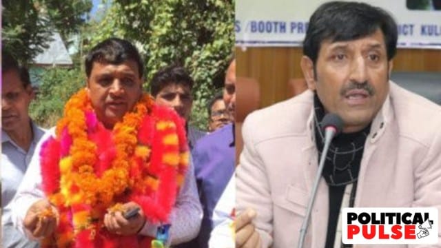 Daleep Singh Parihar (L) to contest from Bhandarwah and Mohd Rafiq Wani from Anantnag West. (Facebook)