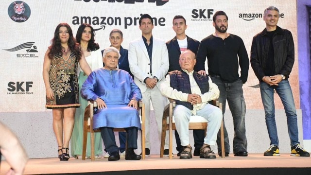 Javed Akhtar, Salim Khan, Salman Khan, Farhan Akhtar
