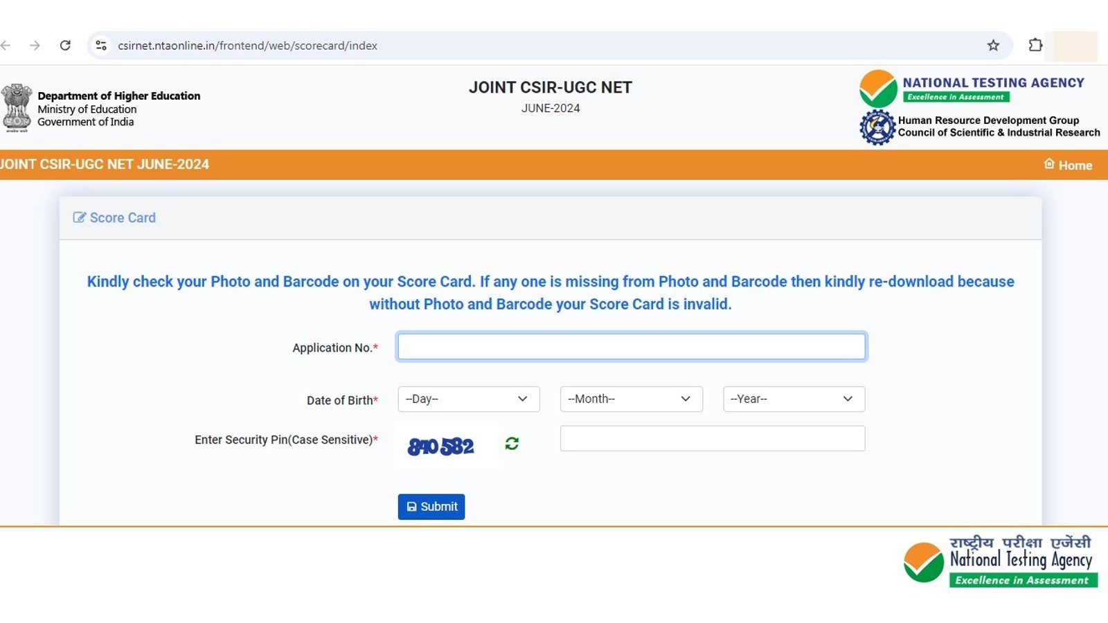 CSIR UGC NET June 2024 scores out on Education