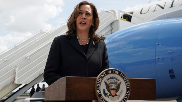 The unexpected trajectory of Kamala Harris’s life from a California neighbourhood to this political pinnacle is a classic example of what might be acquired by immigrants in pursuit of the American dream. (Reuters file)