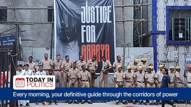 kar medical college and hospital, kolkata, doctors' protest, political pulse, indian express