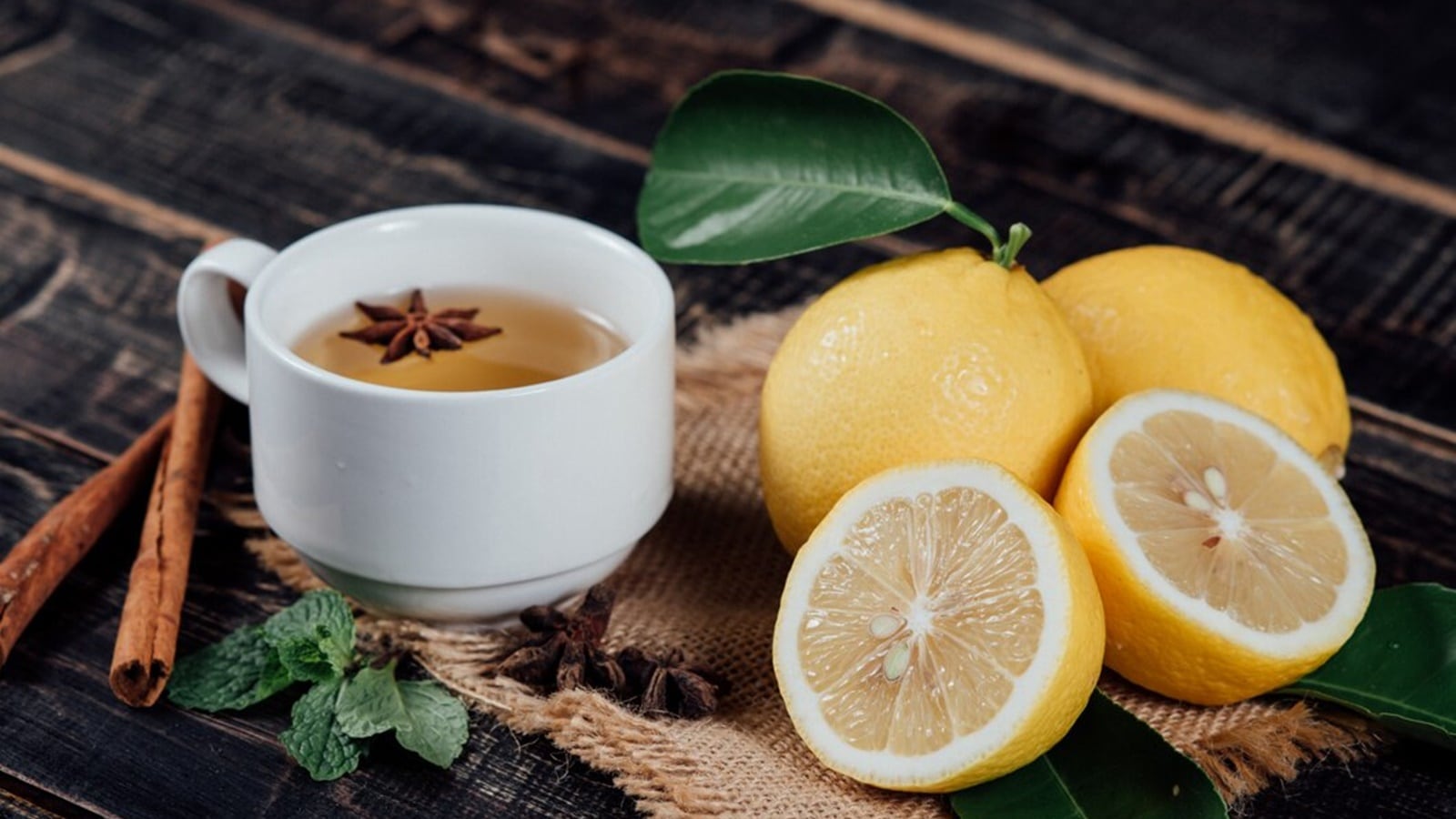 Lemon tea in the morning best sale