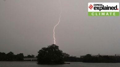 lightning strike