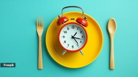 Enjoying food at irregular times or late in the evening will play havoc with your internal clock, eat