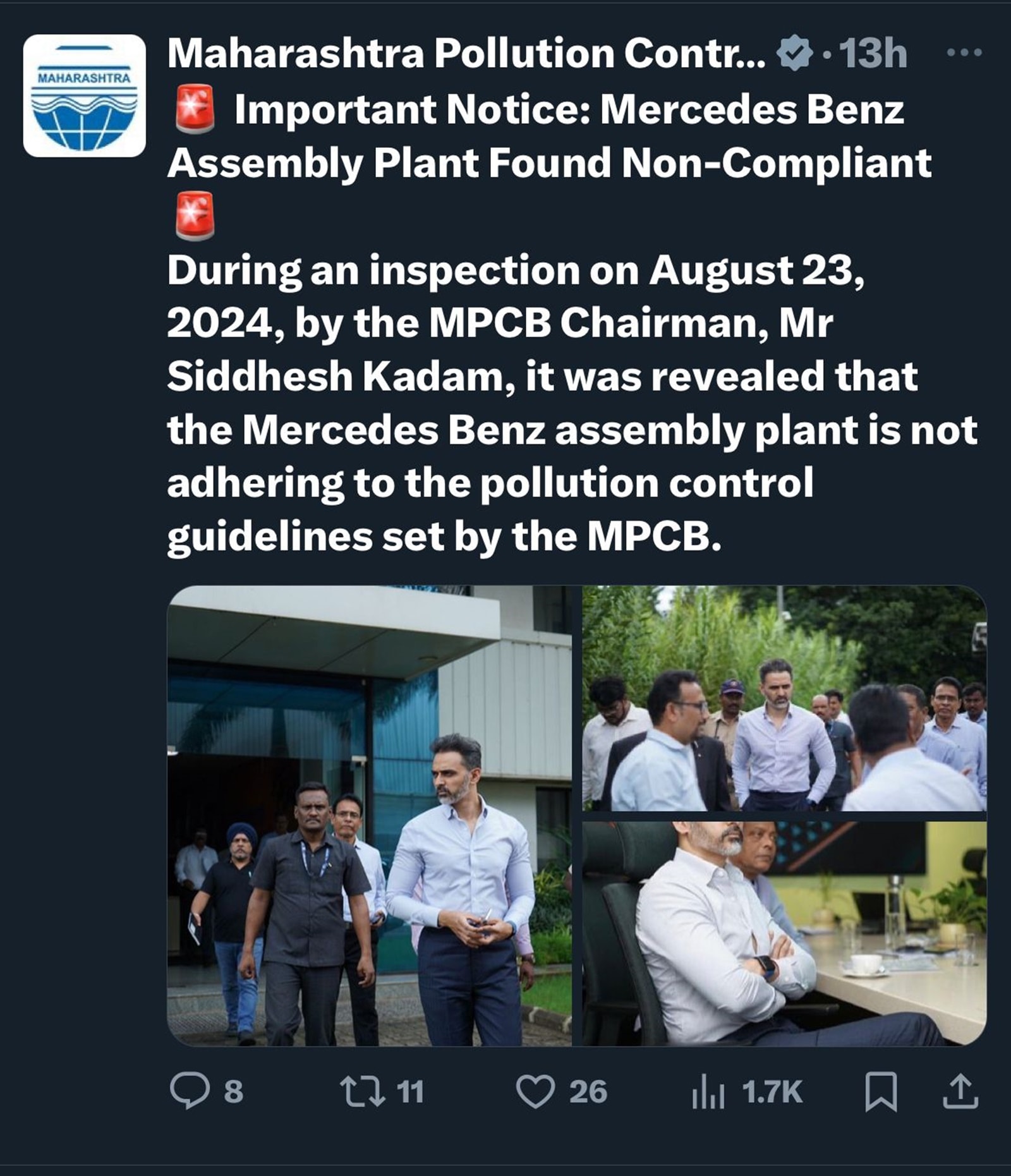 MPCB tweet