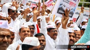 Thousands of State government employees from Pune district took out a protest march from Zilla Parishad to district collectorate demanding Old Pension Scheme as part of their ongoing strike.