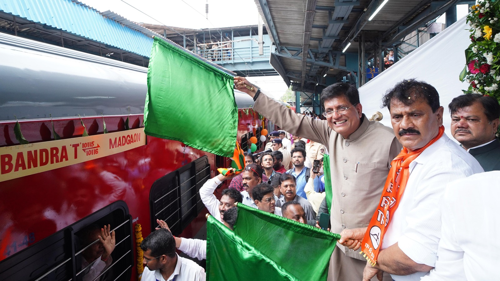 Bandra-Madgaon bi-weekly train flagged off; boost for western suburbs ...