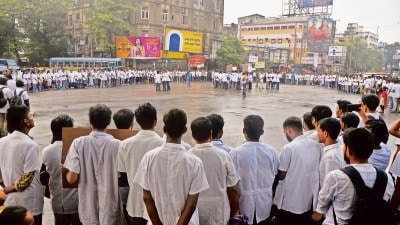 kolkata hospital, RG Kar Medical College & Hospital, kolkata, kolkata news, body found, kolkata junior doctor, kolkata govt hospital,the indian express