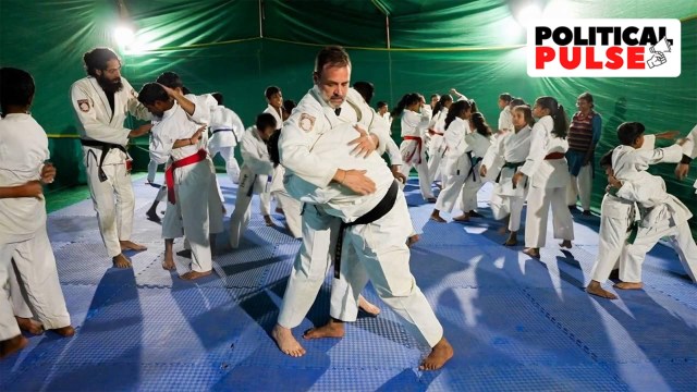 Rahul Gandhi jiu jitsu