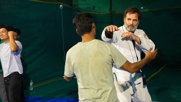 Rahul Gandhi jiu jitsu