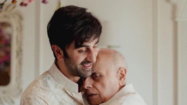 Mahesh Bhatt (right) spoke about Ranbir Kapoor's Animal