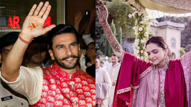 Ranveer Singh and Deepika Padukone's mehendi was done by Veena Nagda