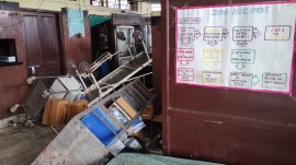 Kolkata junior doctor rape protest hospital ransacked