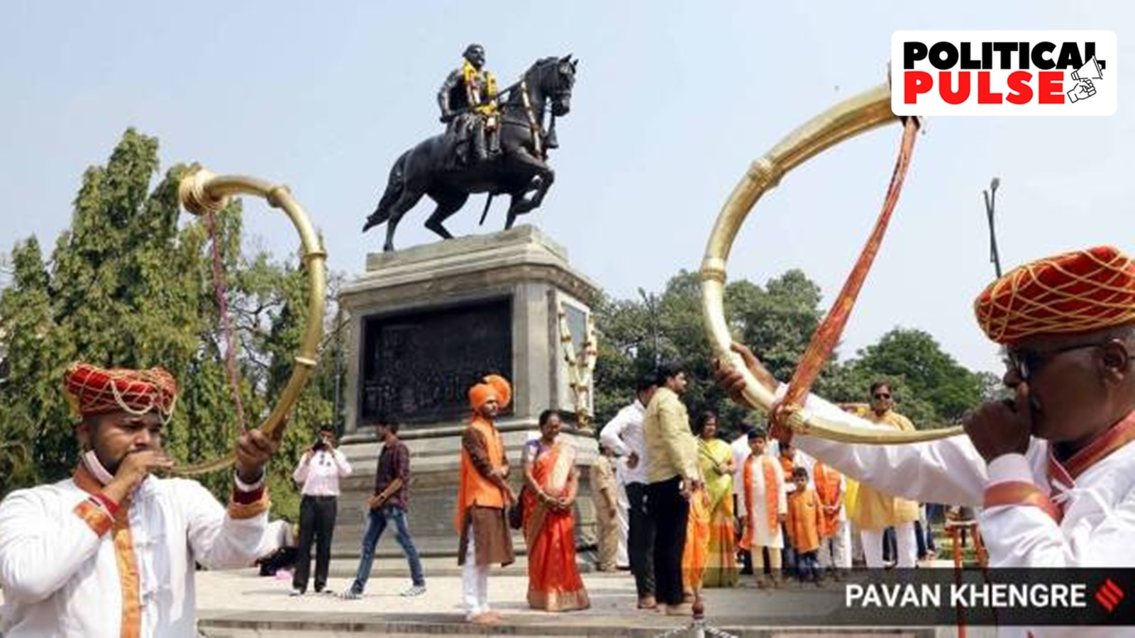 Whether a government function or a conclave or rally of a political party irrespective of its ideology, a statute of Shivaji, an almost divine figure in Maharashtra and a key part of Maharashtrian identity, always finds a place of pride on the podium.