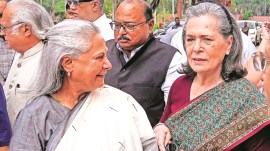 BJP MP remarks, Opp walks out, Jagdeep Dhankhar, Lok Sabha adjourned, Rajya Sabha chaos, Opposition MPs walked out, Ghanshyam Tiwari apology, Tiwari objectionable” comments against Kharge, Leader of Opposition Mallikarjun Kharge, Indian express