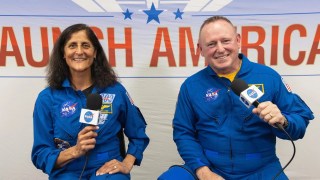 Sunita Williams and Barry Wilmore NASA