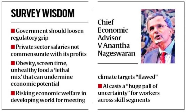 UPSC Issue at a Glance I Key highlights of Economic Survey 2023-24: 4 Key Questions You Must Know for Prelims and Mains 