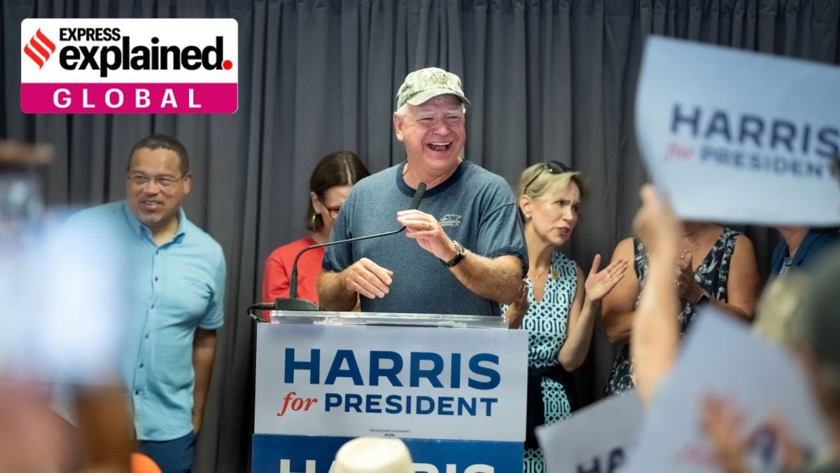 Tim Walz Kamala Harris