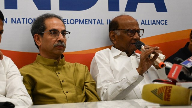 uddhav and sharad pawar