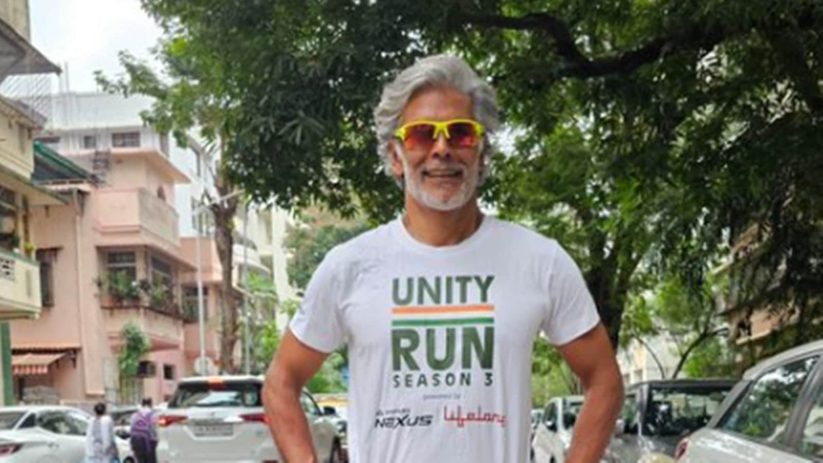 Milind Soman Pune unity run