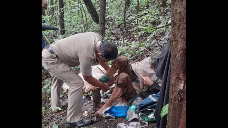 us woman chained to tree in maharashtra