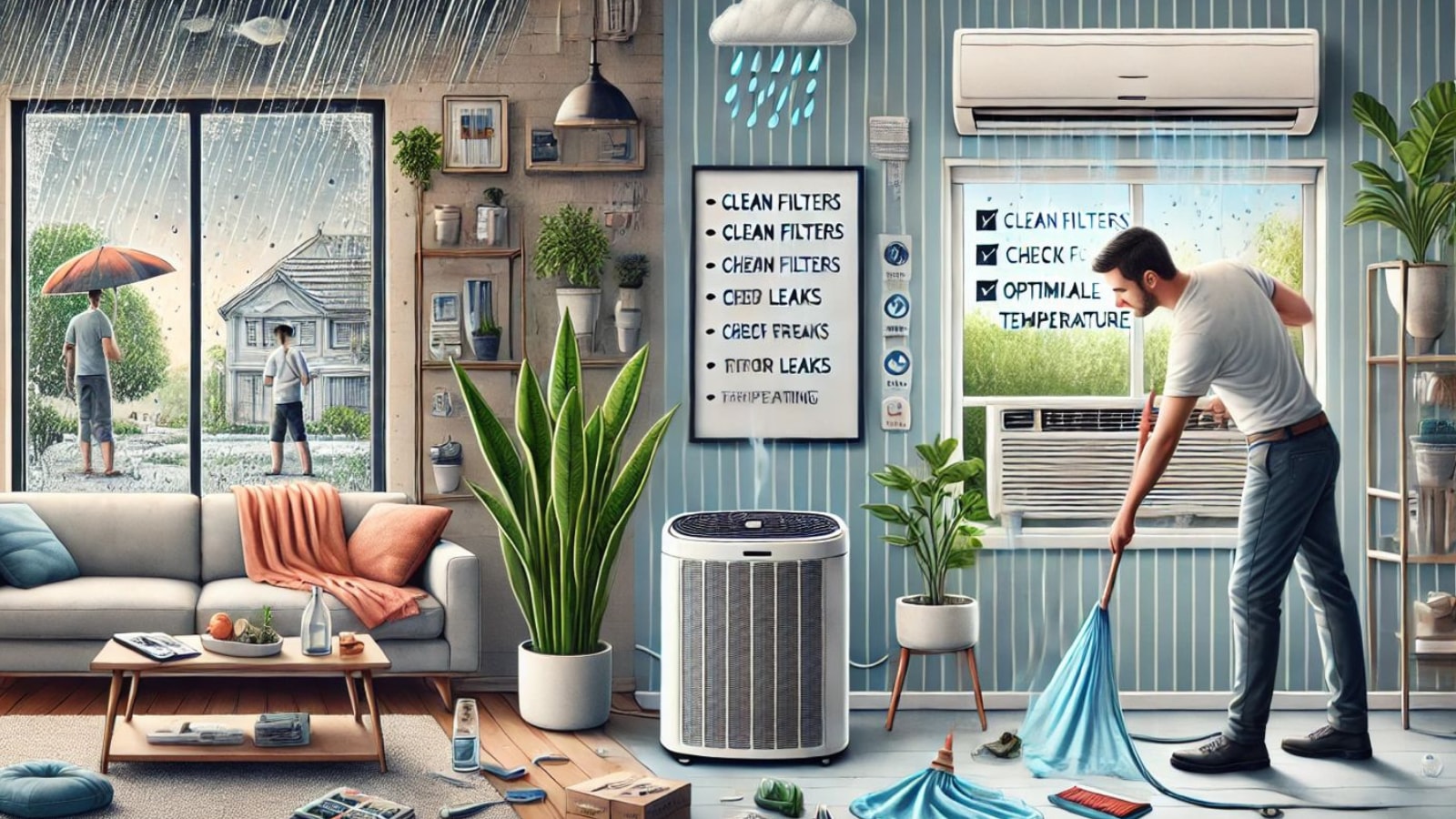 Monsoon is cool, but it might make your AC less efficient.