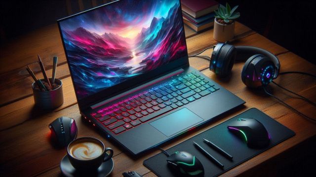 Most gaming laptops weigh 2 kg or more.