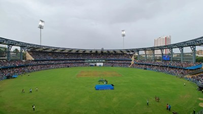 Wankhede Stadium for cricket. (Photo: Mihir Vasavda/Indian Express)