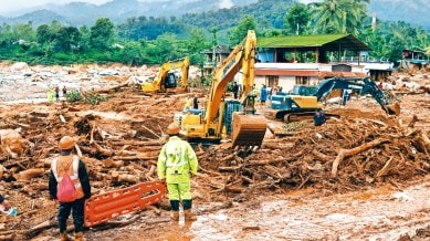 Wayanad landslide, munnar, Wayanad landslide survivors, Wayanad landslide dead, Wayanad landslide rescued, kerala landslide, Kerala top news, Kerala latest news, Kerala news
