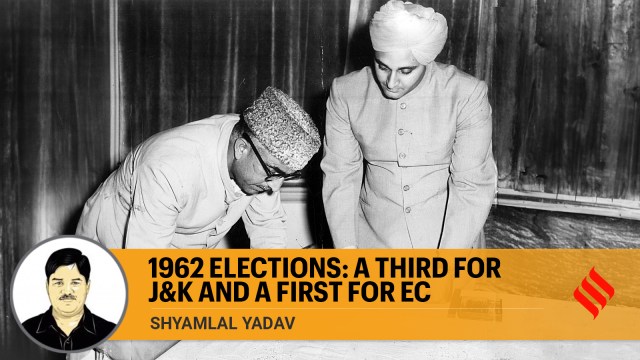 1962 elections, Jammu and Kashmir, Jammu and Kashmir Assembly Elections 2024, Election Commision, editorial, Indian express, opinion news, indian express editorial