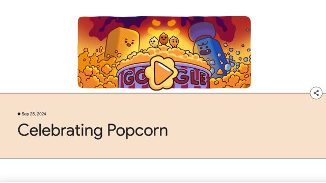 This doodle isn’t conscionable  a playful motion   to popcorn; it’s a planetary  multi-player, interactive crippled  that pits users against competitors from astir   the world