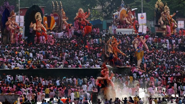 mumbai ganesh visarjan