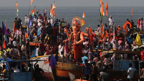 mumbai ganesh visarjan