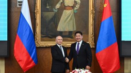 mongolia putin
