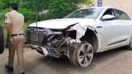 Nagpur police, Audi car accident, Chandrashekar Bawankule's son, Sanket Bawankule