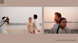 Aditi Rao Hydari tied the knot with Siddharth (Image source: @josephradhik/X)