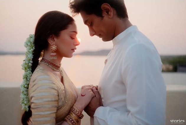Aditi Rao Hydari and Siddharth