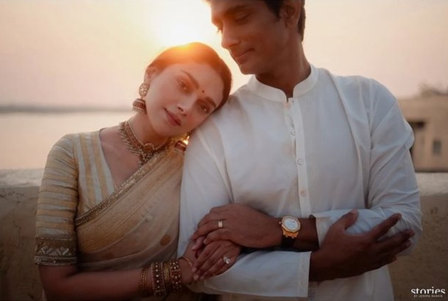 Aditi Rao Hydari and Siddharth
