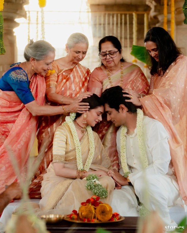 Aditi Rao Hydari and Siddharth