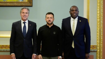 Antony Blinken in Ukraine.