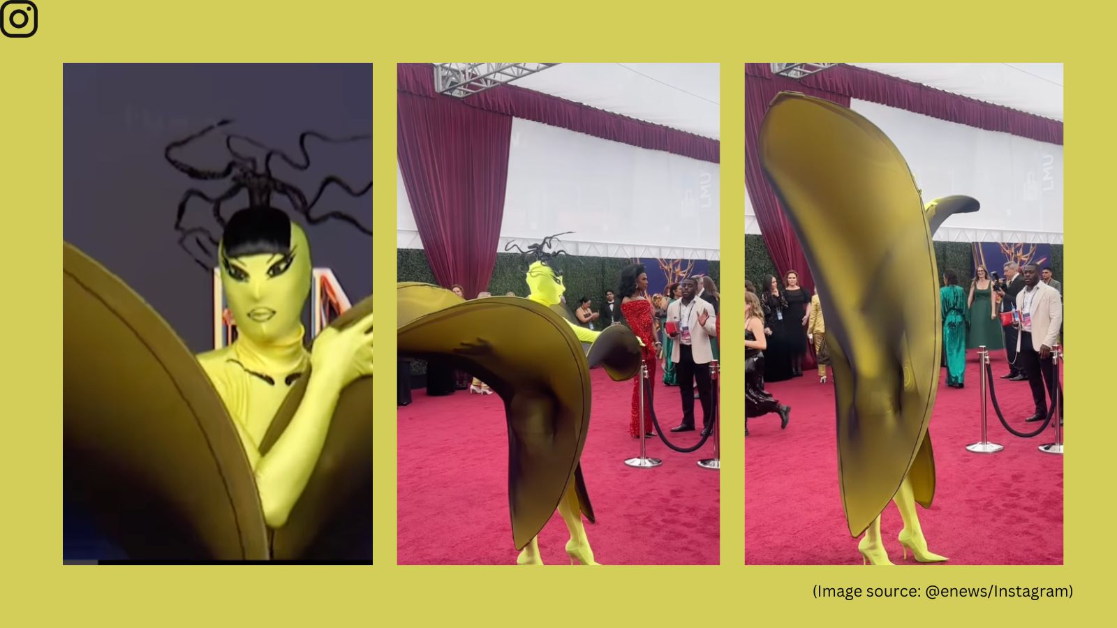 2024 Emmy Awards Banana costume turns heads on the red carpet. Who is