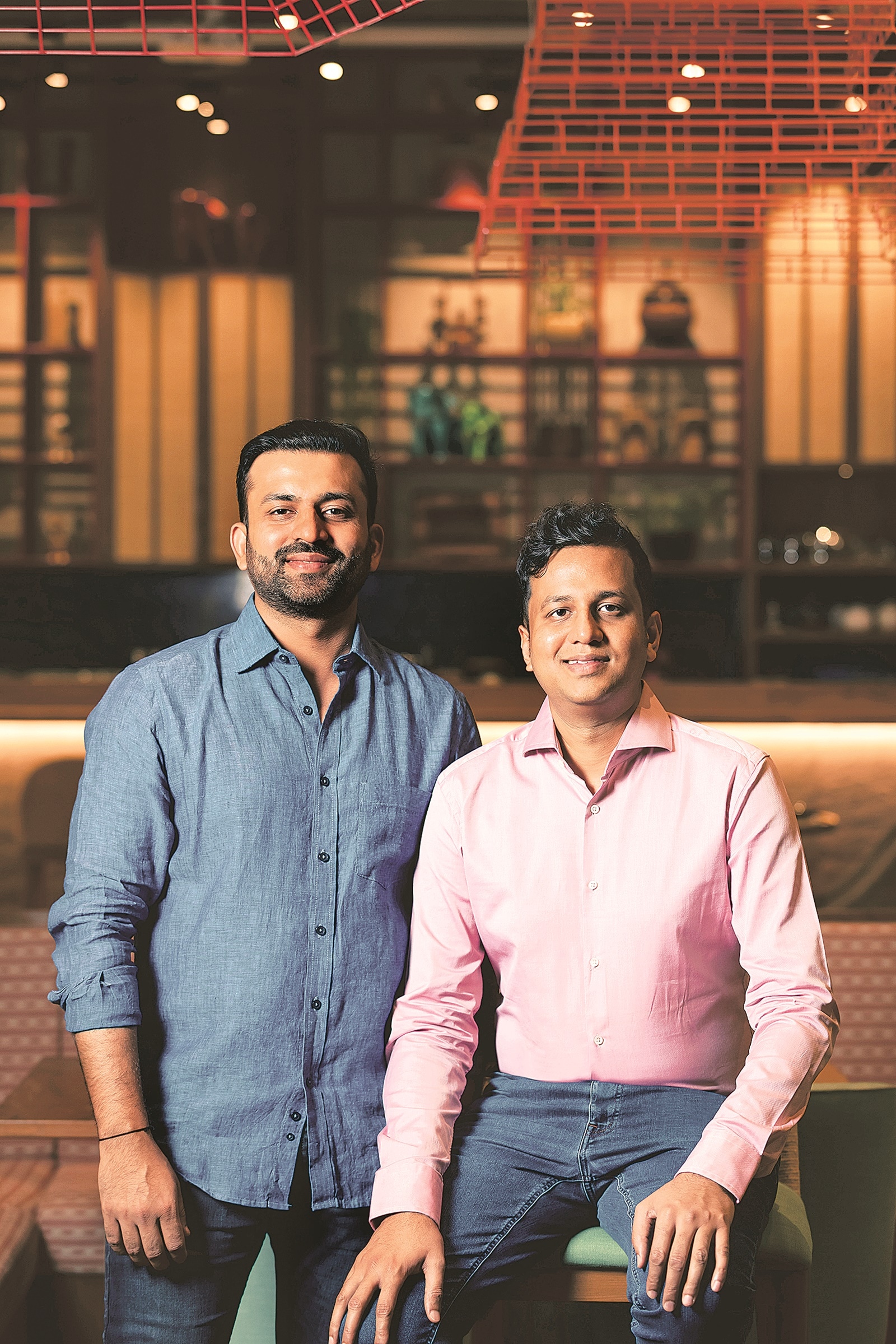 Ankit Gupta (left) and Chirag Chhajer (credit: Daksh Chindalia)