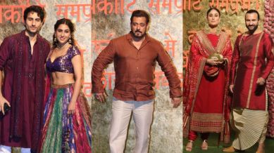 Celebrities at the Ambanis Ganesh Chaturthi celebrations