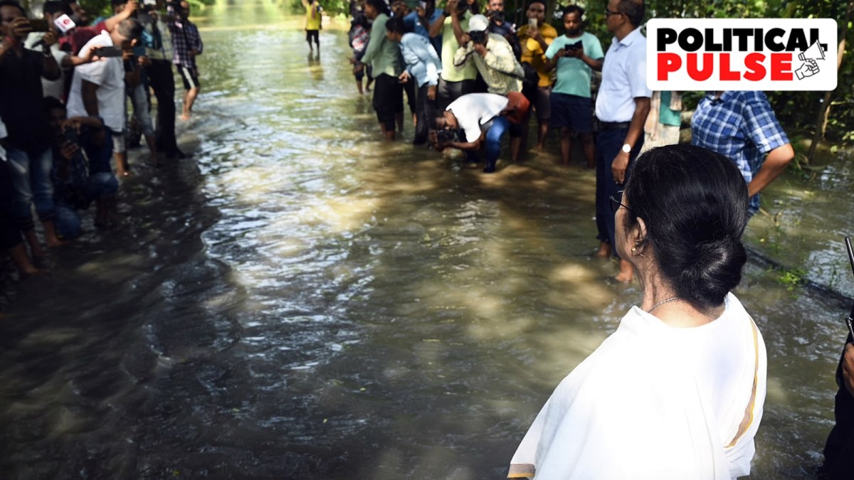 Bad tidings continue for Mamata Banerjee as south Bengal flood brings back a familiar squabble