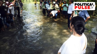 Bad tidings continue for Mamata Banerjee as south Bengal flood brings back a familiar squabble