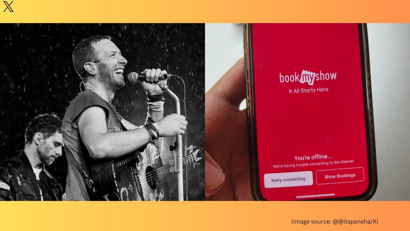 Coldplay India tour 2025 BookMyShow crashes minutes before the Mumbai