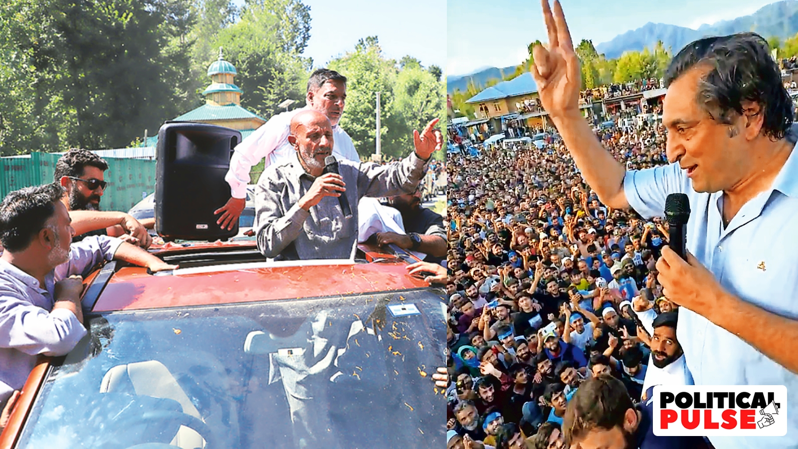 Nk Rashid In North Kashmir final phase, Lone, Rashid face acid test; Jamaat ...