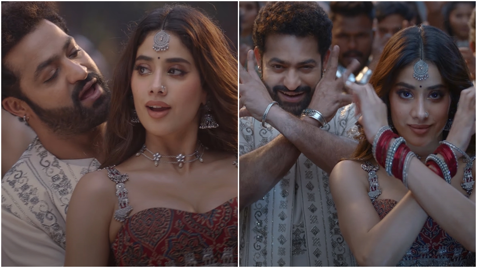 Devara Song Daavudi: Janhvi Kapoor-Jr NTR Match Steps In This Fast ...